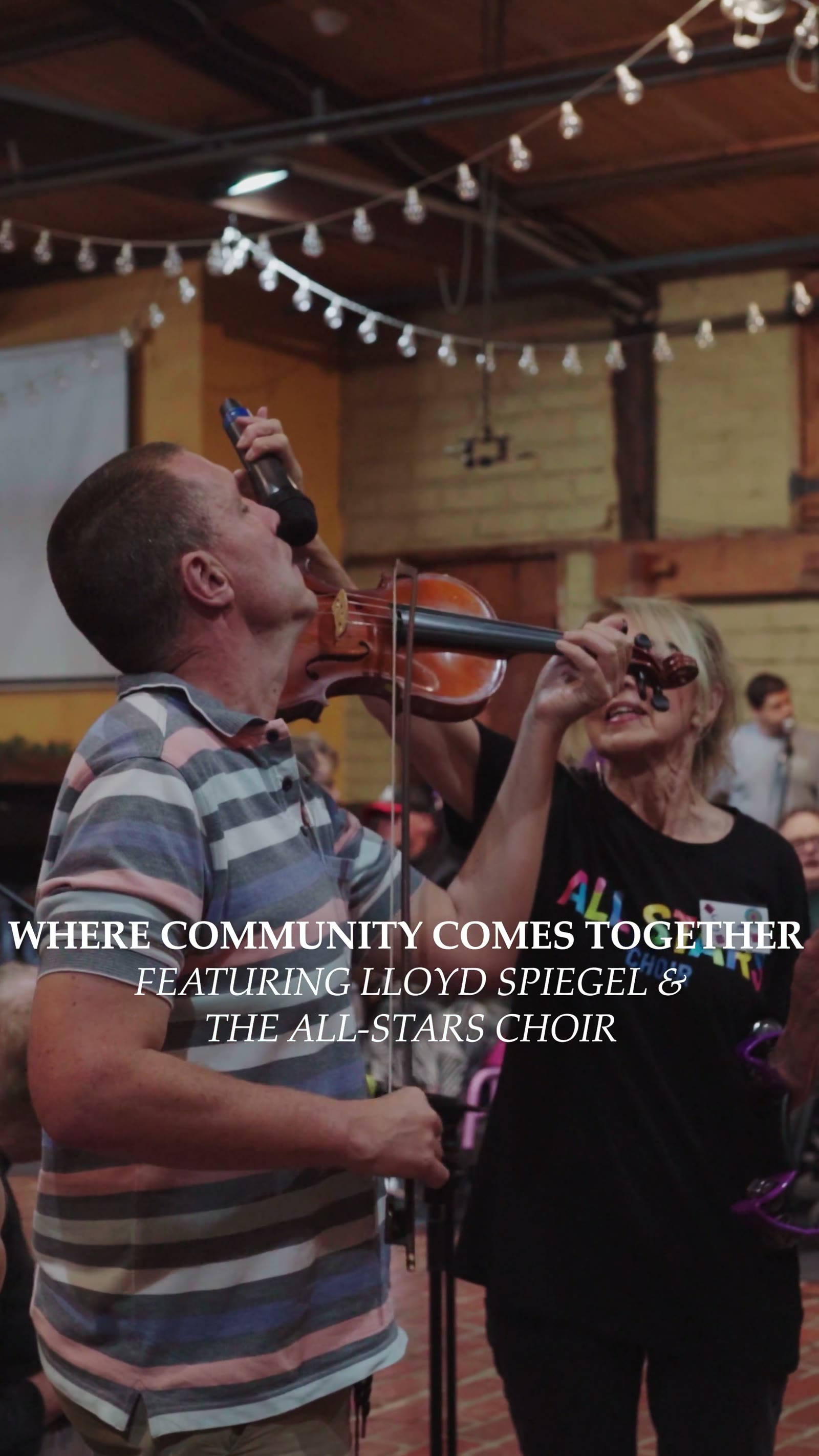 All Stars Choir performing together